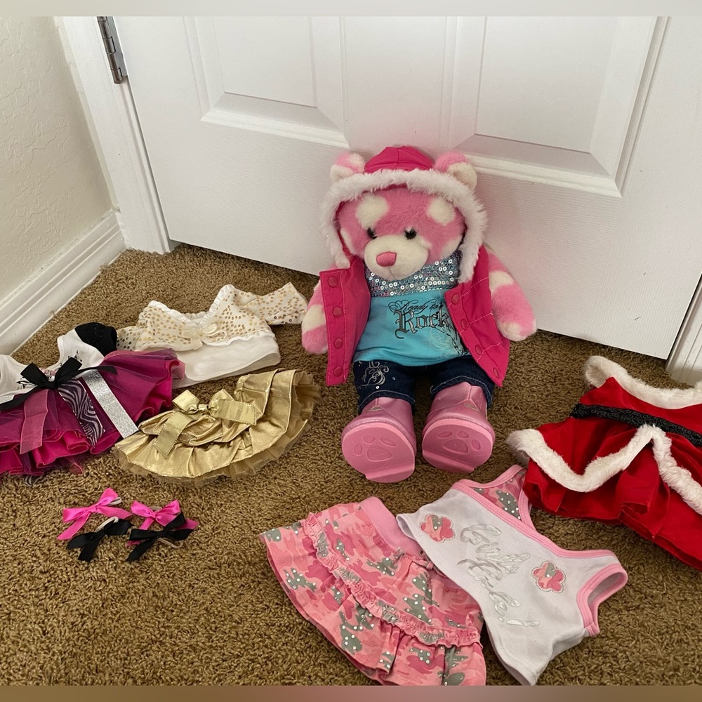 Girl Build-A-Bear outfit sets, not including bear.
